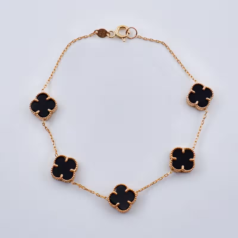 دستبند طلا ونکیلیف