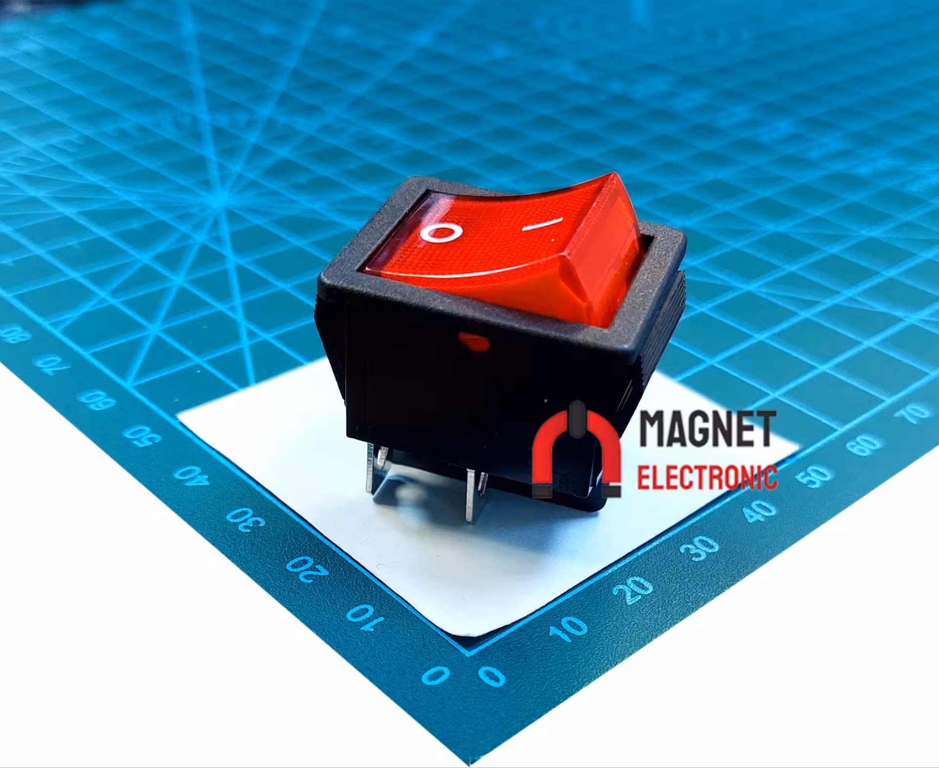 کلید راکر KCD2-201N ON-OFF ROCKER SWITCH