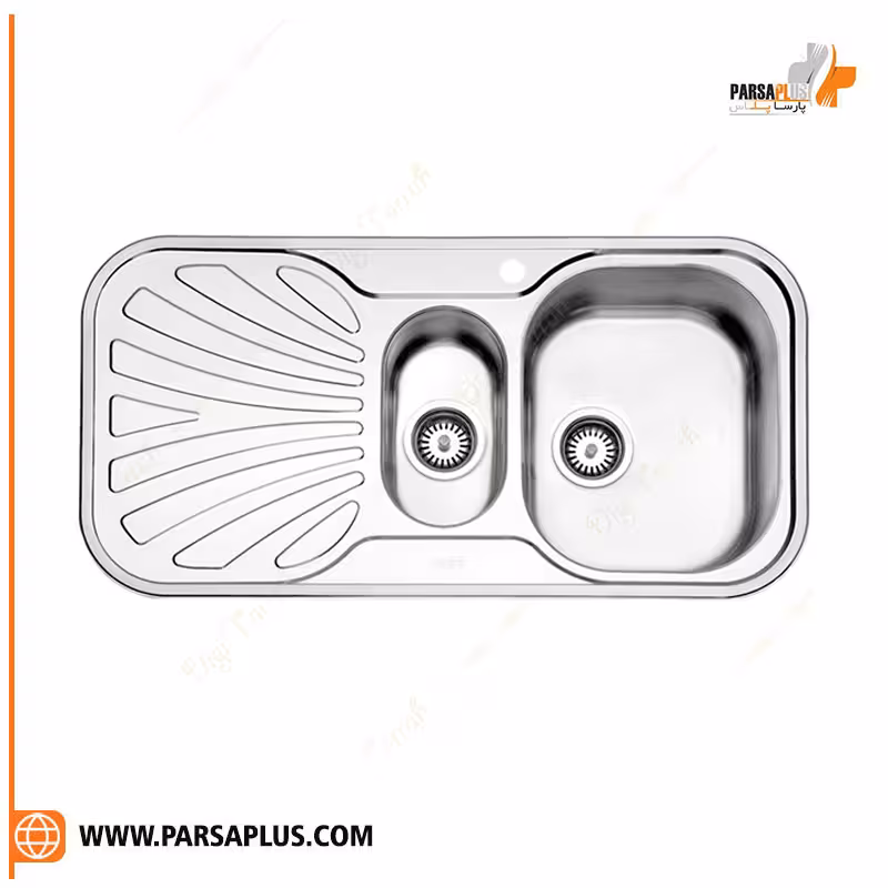 سینک استیل البرز مدل 510 توکار