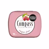 قرص خوشبو کننده بدون شکر کامپس Compass با طعم گیلاس – 14 گرم