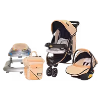 سرویس کالسکه ارابه مدل 319G رنگ خردلی | فروشگاه اینترنتی نوپا