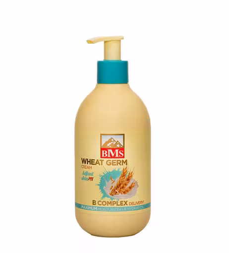 کرم مرطوب کننده بی ام اس مدل جوانه گندم حجم 300 میلی لیتر