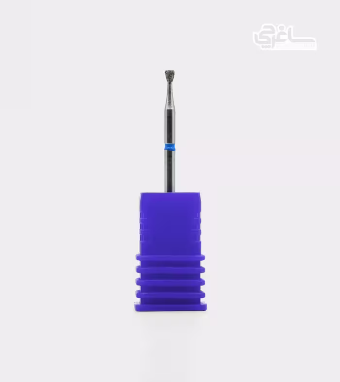 سر سوهان شنی مانیکور ناخن نوار آبی دامنی (کد 16)