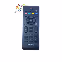 کنترل تلویزیون فیلیپس مدل کوتاه اصلی