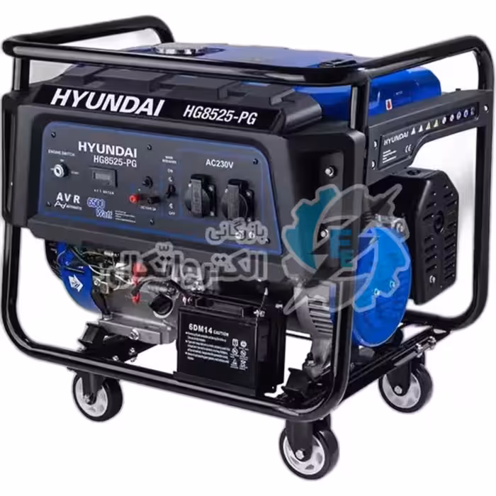 موتور برق بنزینی 8.5 کیلو وات هیوندا HG8525-PG