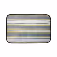 دنیرا نم گیر کنار سینک 40*60 راه راه طوسی کرم