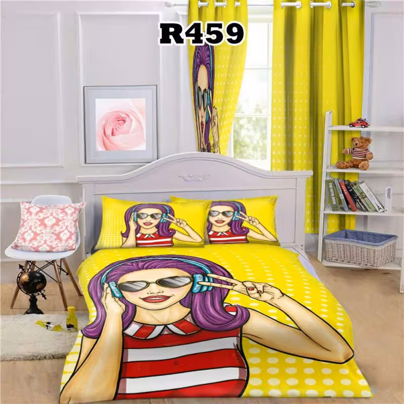 روتختی سه بعدی طرح دخترانه