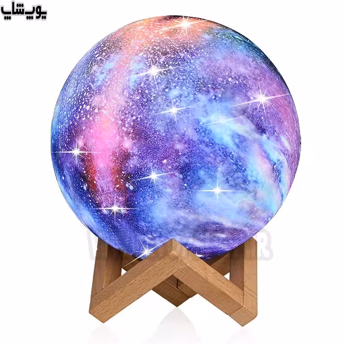 اسپیکر بلوتوثی طرح ماه مدل ez-01 با نورپردازی RGB