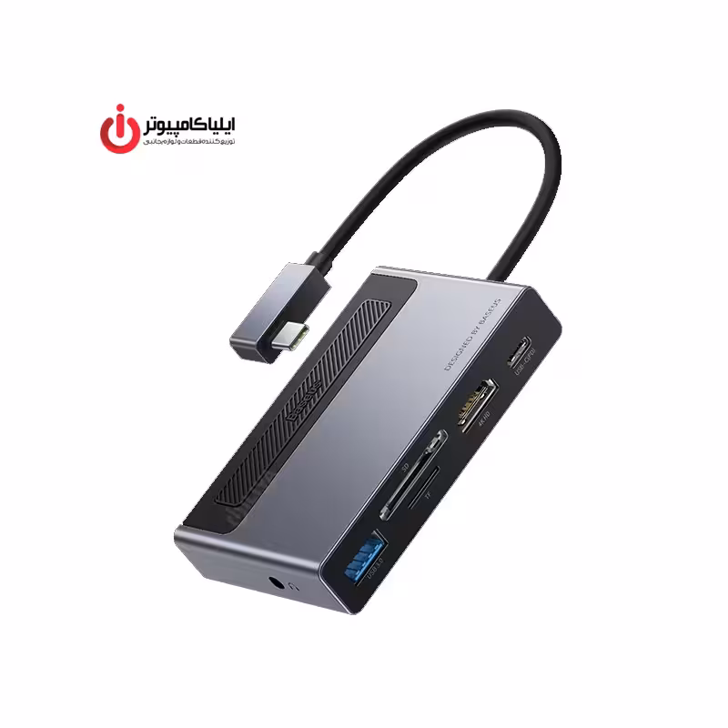 هاب USB 3 شش پورت بیسوس مدل CAHUB-DA0G