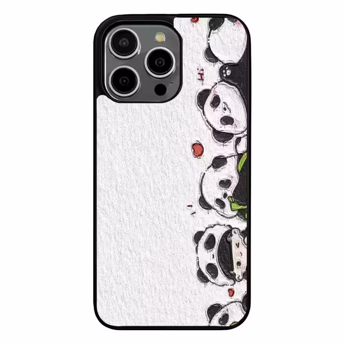 کاور مدل پاندا کد 9 مناسب برای گوشی موبایل اپل iPhone 15 Pro Max
