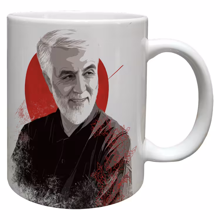 خرید ماگ-لیوان  سردار سلیمانی کد 100