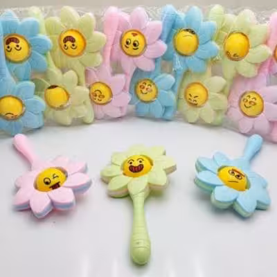 جغجغه گل ایموجی دار