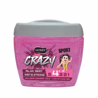 ژل حالت دهنده مو هوبی HOBBY با سختی 4 حجم 150 میل