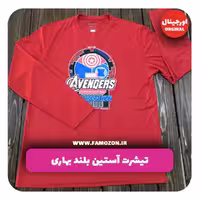 تیشرت ورزشی آستین بلند قرمز CHAMPION اورجینال