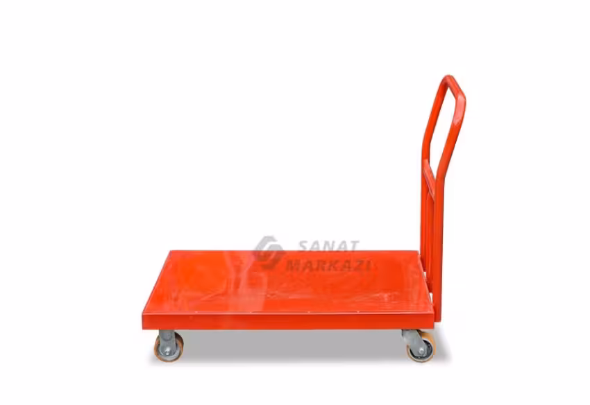 گاری 125*85 با چرخ پلی اورتان تحمل 1 تن