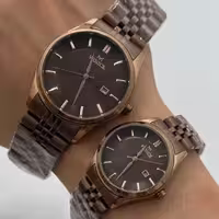 ساعت ست اورجینال مردانه و زنانه ونیز مدل VENICE 80017M 80017L CC