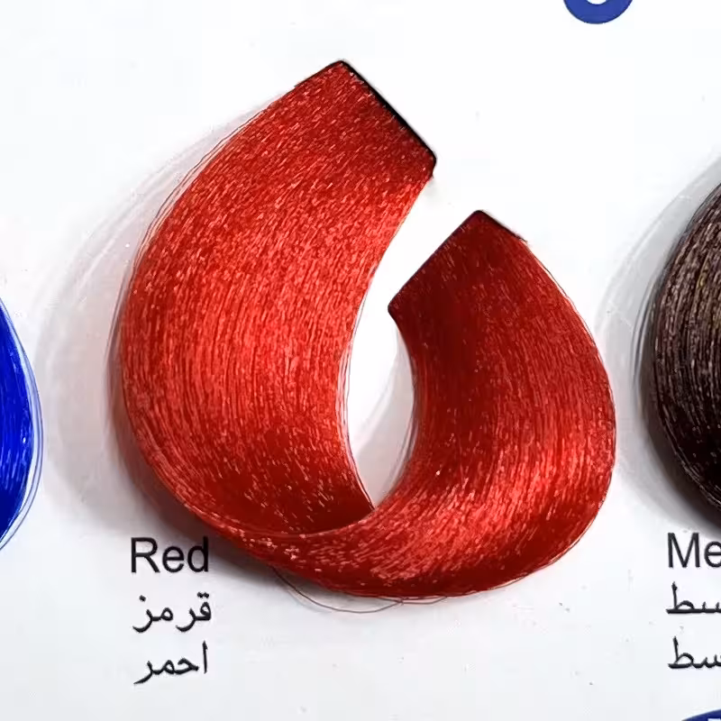 رنگ قرمز ، رنگ مو کم آمونیاک پیلون ویک عدد اکسیدان | amazonchi