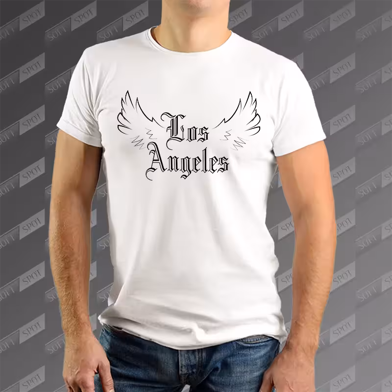 تیشرت مردانه طرح Los Angeles TS-865
