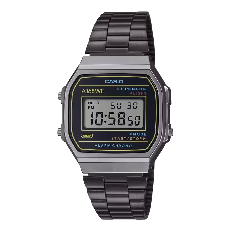 ارسال فوری   گارانتی اصلی شرکتی   ساعت مچی کاسیو مدل CASIO-A168WEHB-1ADF