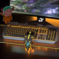 کیبورد و ماوس گیمینگ بوستون مدل 8350