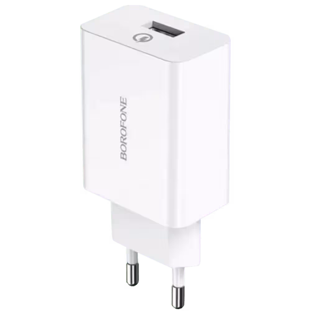 شارژر دیواری بروفون مدل BA 21A به همراه کابل تبدیل MicroUsb