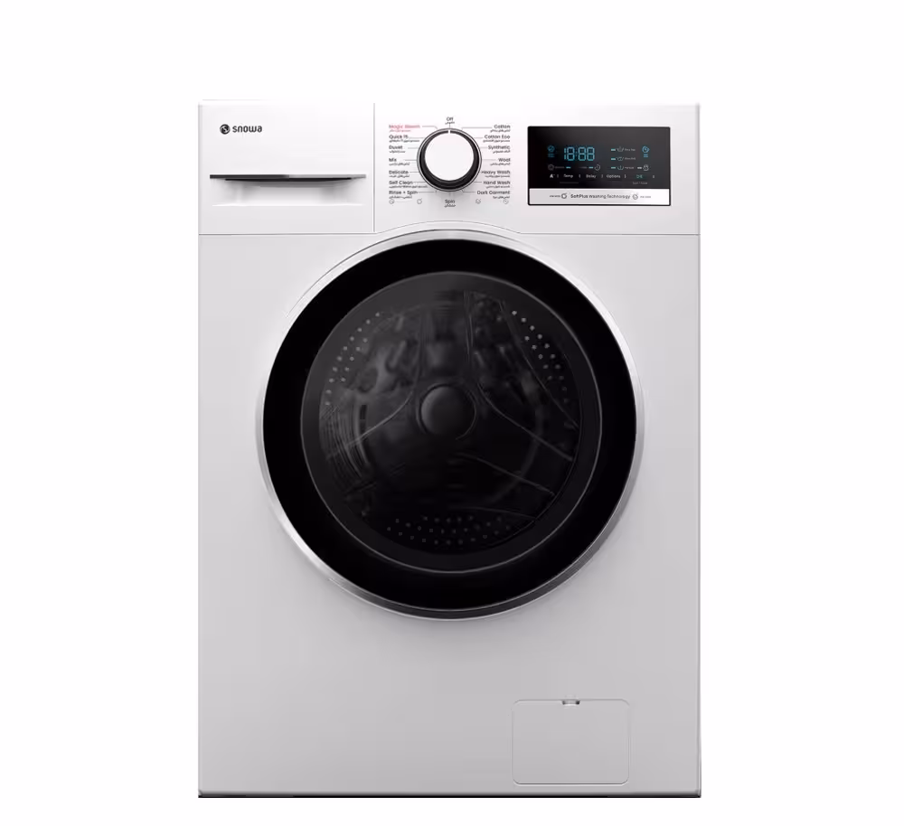ماشین لباسشویی اسنوا 7 کیلویی سفید مدل Snowa SWM-71W10