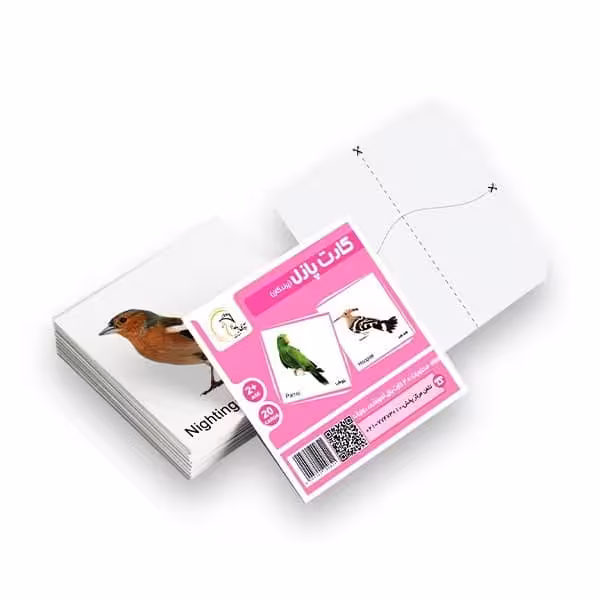 کارت پازل آموزشی (پرندگان) - کتابفروشی کوچه کتاب