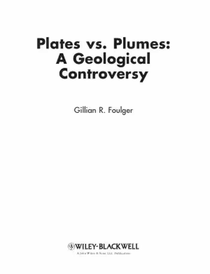 خرید و دانلود نسخه کامل کتاب Plates vs Plumes A Geological Controversy