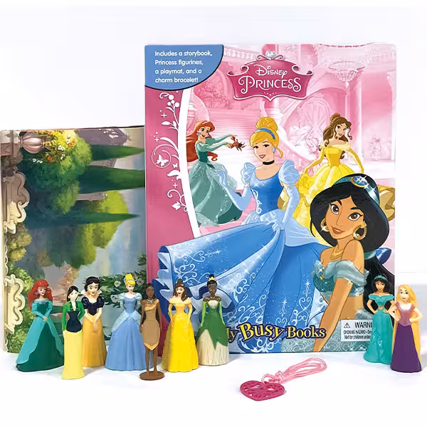 کتاب Princess با فیگور شخصیتهای داستان