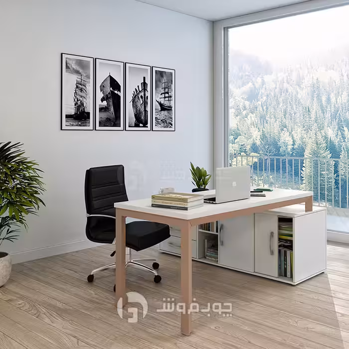 میز مدیریتی چوب فروش کد K250