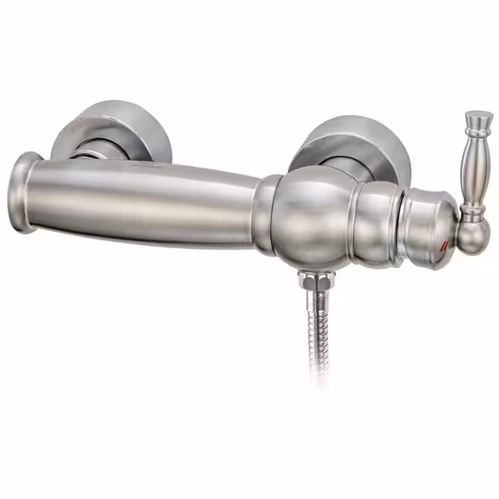 شیر توالت (افتابه) آنتیک کروم مات قهرمان