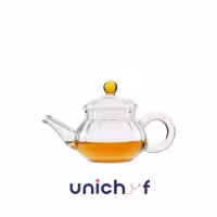 قوری زعفران خطی -درب شیشه ایUN-7933