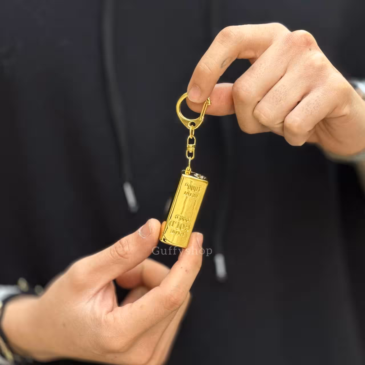 فندک طرح شمش طلا