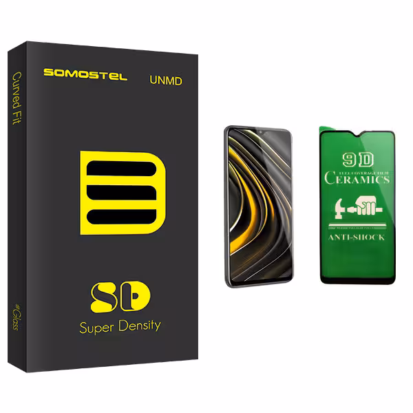 محافظ صفحه نمایش سرامیکی سوماستل مدل Sd Glass مناسب برای گوشی موبایل شیائومی Poco M3