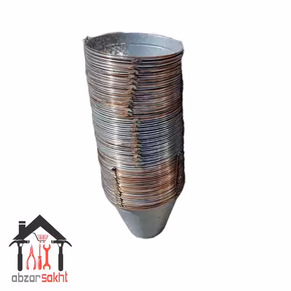 سطل بنایی گالوانیزه سایز  27 بسته 25 عددی