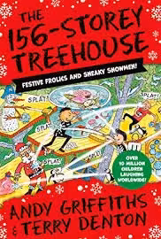 خرید و دانلود کتاب The 156-Storey Treehouse: Festive Frolics and Sneaky Snowmen!