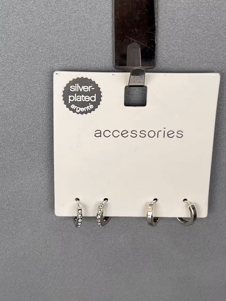 ست دوتایی گوشواره نقره ای