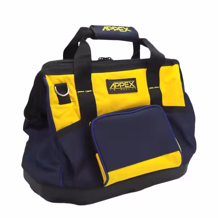 کیف ابزار برزنتی کف لاستیکی متوسط اپکس مدل 40cm