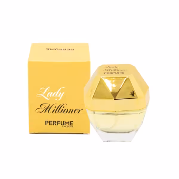 عطر جیبی زنانه پرفیوم فکتوری مدل lady Millioner حجم 30 میل