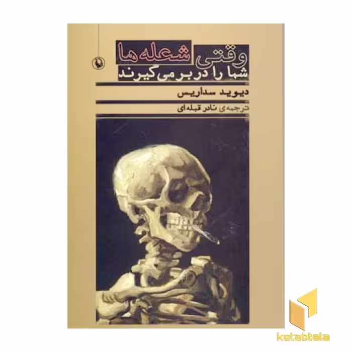 کتاب وقتی شعله ها شما را در بر می گیرند اثر دیوید سداریس نشر مروارید