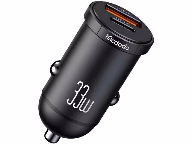شارژر فندکی 2 پورت 33 وات مک دودو Mcdodo PD33W 1C1U LED Fast Car Charger CC-232