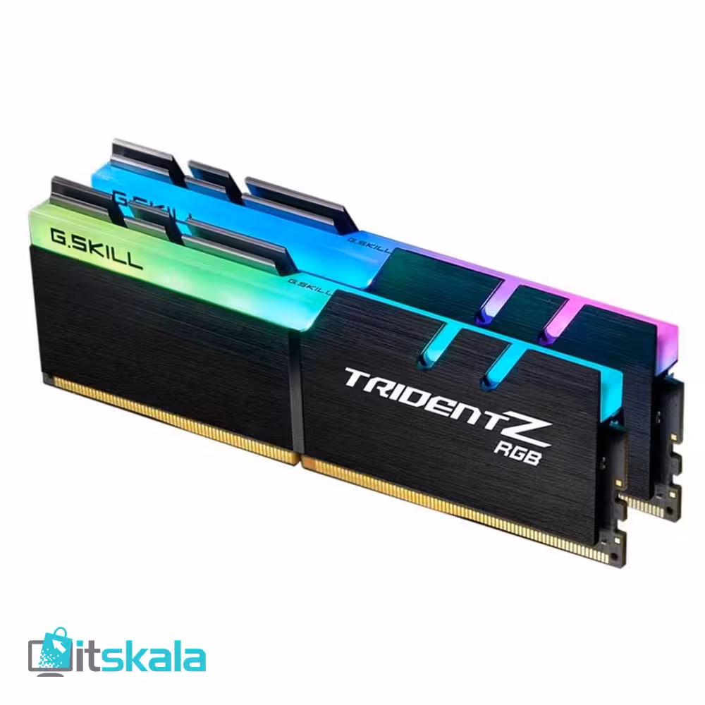 قیمت و خرید رم دسکتاپ دوکاناله جی‌اسکیل مدل Trident Z RGB DDR4 16GB(8GBx2) 4000MHz | ITSKALA