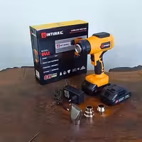 سشوار صنعتی شارژی 68 ولت حرفه ای دو باتری اینتی مکس مدل 0442