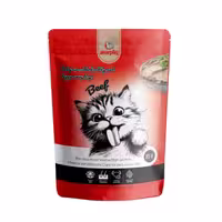 پوچ گربه مورفی طعم گوشت گاو (پته) – 85 گرمی