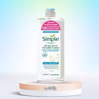میسلار واتر پوست چرب سیمپل skin detox