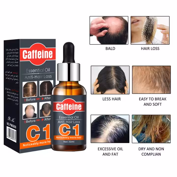سرم اورجینال ضد ریزش مو کافئین مدل C1 حجم 30 میلی لیتر مدل