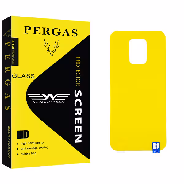 محافظ پشت گوشی وایلی نایس مدل Pergas Glass مناسب برای گوشی موبایل شیائومی Redmi Note 9s