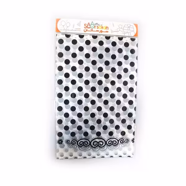 سفره خالخالی مشکی و سفید