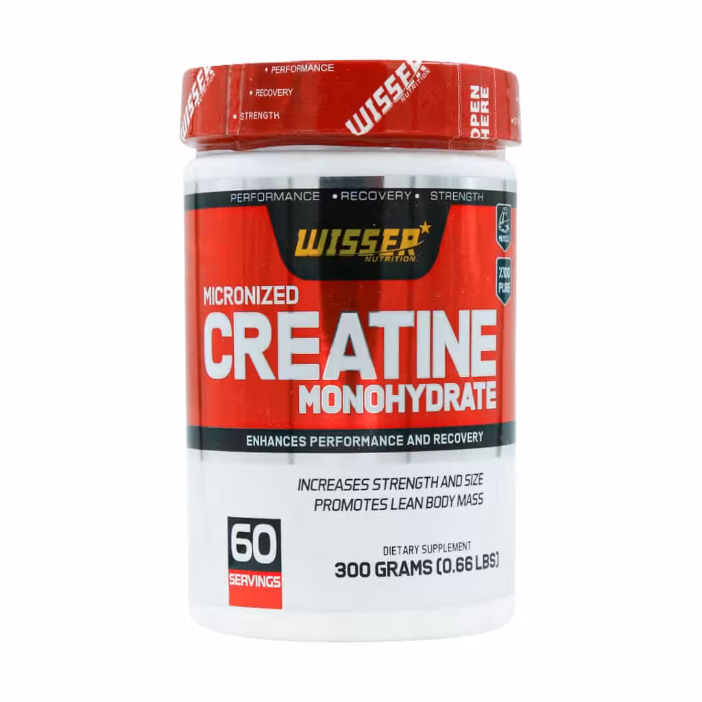 پودر کراتین مونوهیدرات ویثر 300 گرمرWisser Creatine Monohydrate Powder 300 g