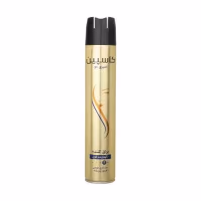 اسپری مو کاسپین مدل Hair Spray Gloss 02 حجم 500 میلی لیتر